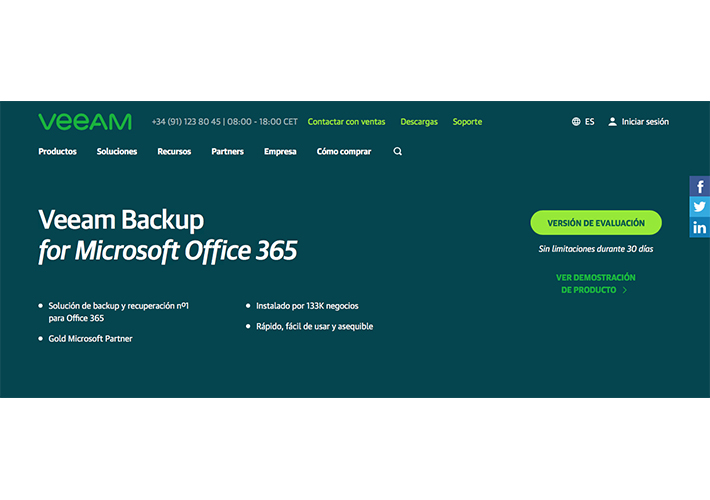 Foto Veeam suma 400.000 clientes como líder del backup de datos y permite a las empresas proteger, gestionar y potenciar sus datos.